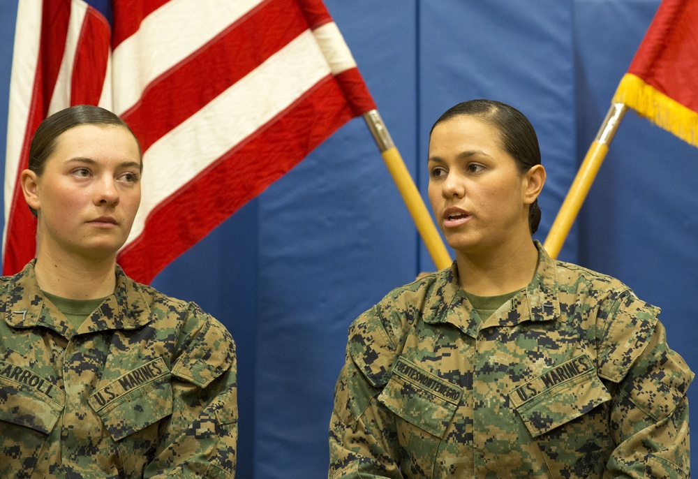 First three female Marines graduate Infantry training course