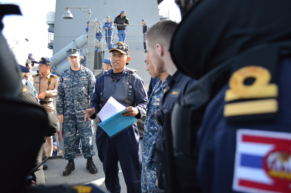 US Navy sailors share ship-boarding tactics with international navies