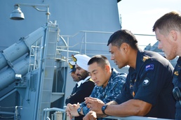 US Navy sailors share ship-boarding tactics with international navies