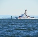 CGC Orcas departing the Columbia River