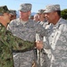 JGSDF's chief of staff receives honors at Camp Zama, Japan, during first visit