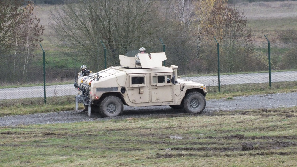 Ansbach based MPs conduct realistic home-station training