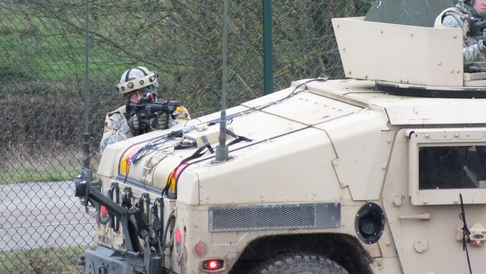 Ansbach based MPs conduct realistic home-station training
