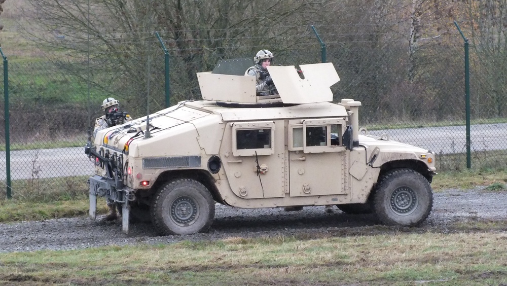 Ansbach based MPs conduct realistic home-station training