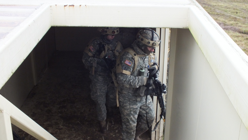 Ansbach based MPs conduct realistic home-station training