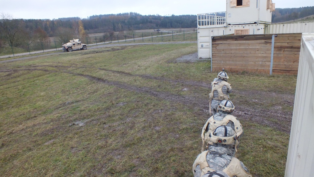 Ansbach based MPs conduct realistic home-station training