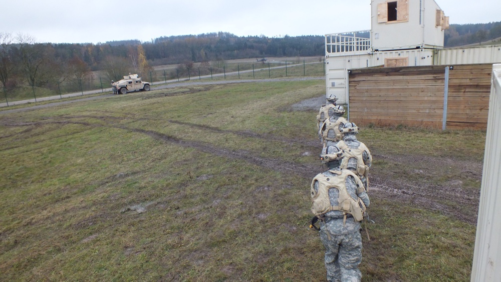 Ansbach based MPs conduct realistic home-station training