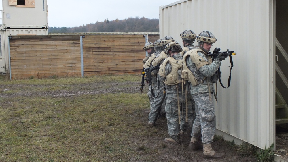 Ansbach based MPs conduct realistic home-station training