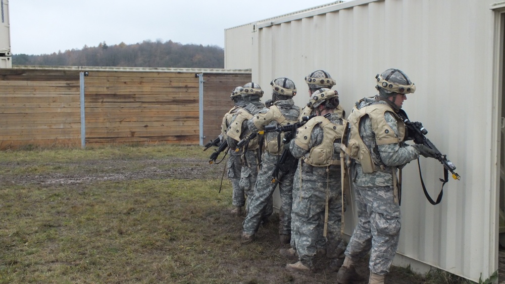 Ansbach based MPs conduct realistic home-station training