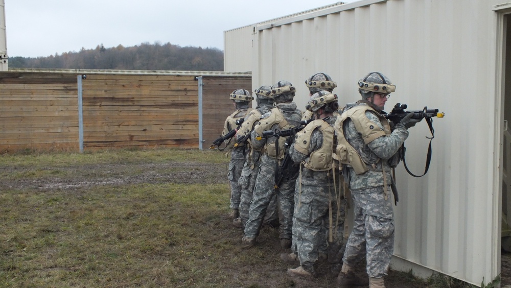 Ansbach based MPs conduct realistic home-station training