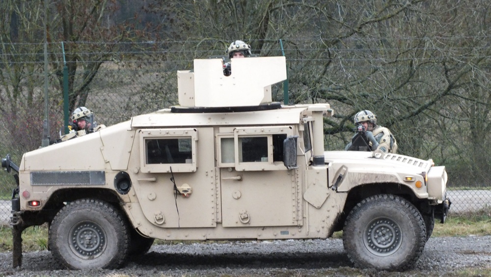 Ansbach based MPs conduct realistic home-station training