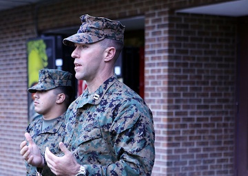 LS Company Marine awarded Purple Heart Medal