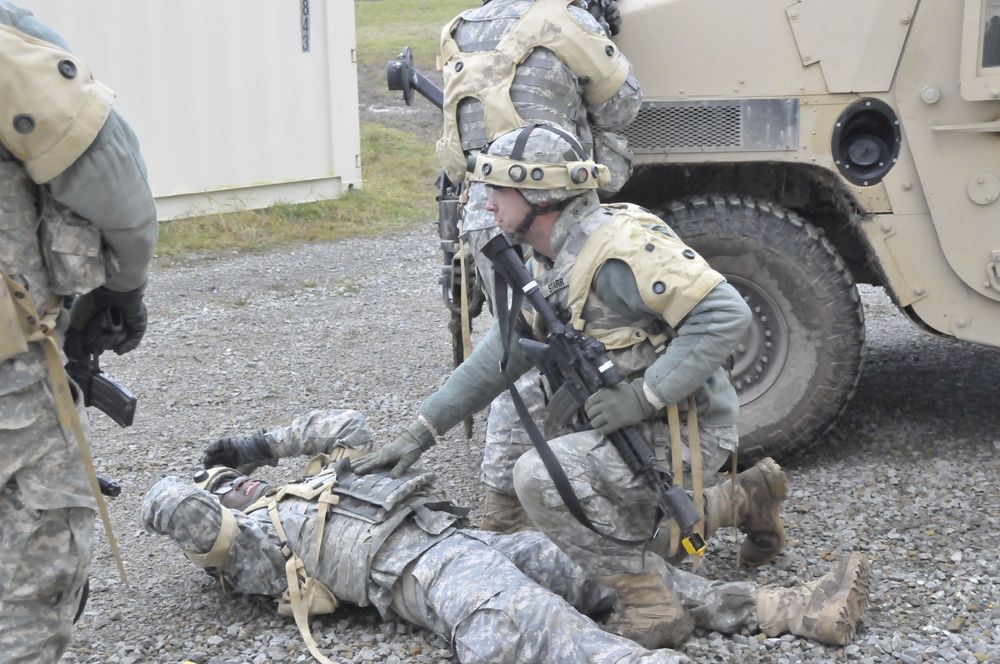 Ansbach based MPs conduct realistic home-station training