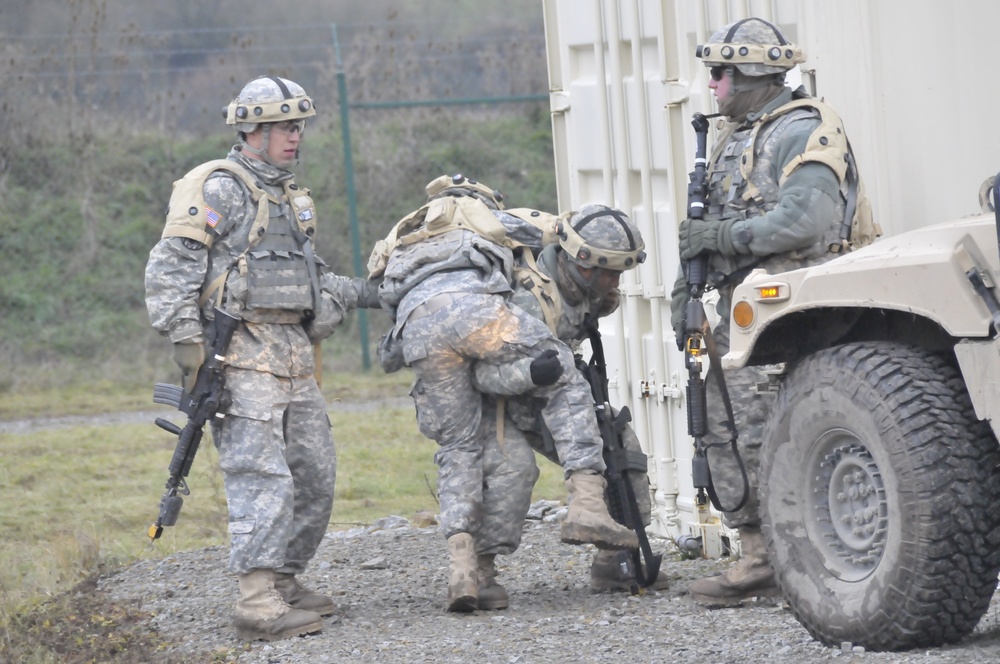 Ansbach based MPs conduct realistic home-station training
