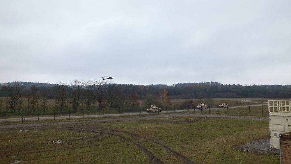 Ansbach based MPs conduct realistic home-station training
