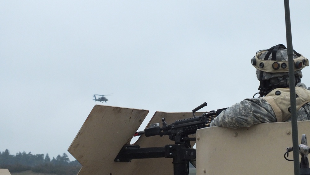 Ansbach based MPs conduct realistic home-station training