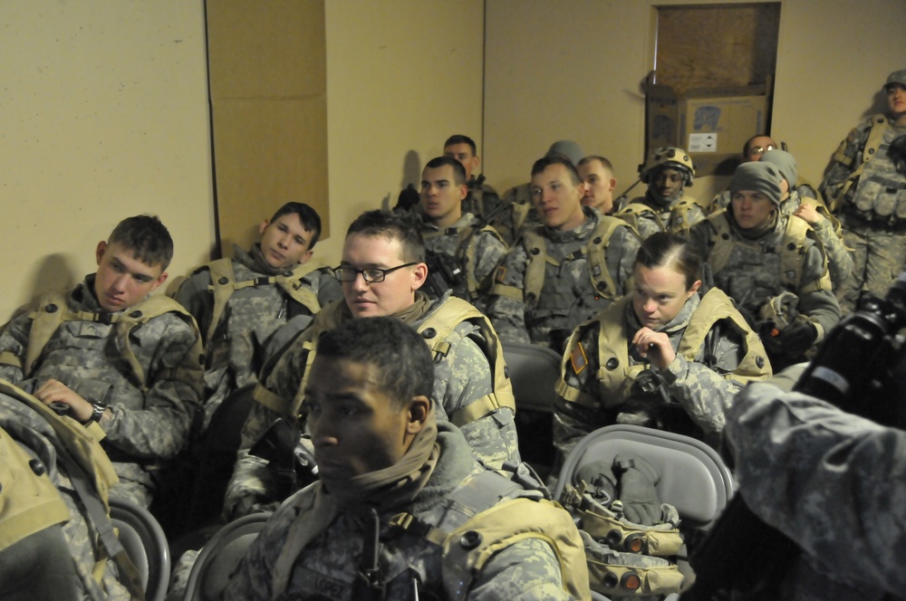 Ansbach based MPs conduct realistic home-station training