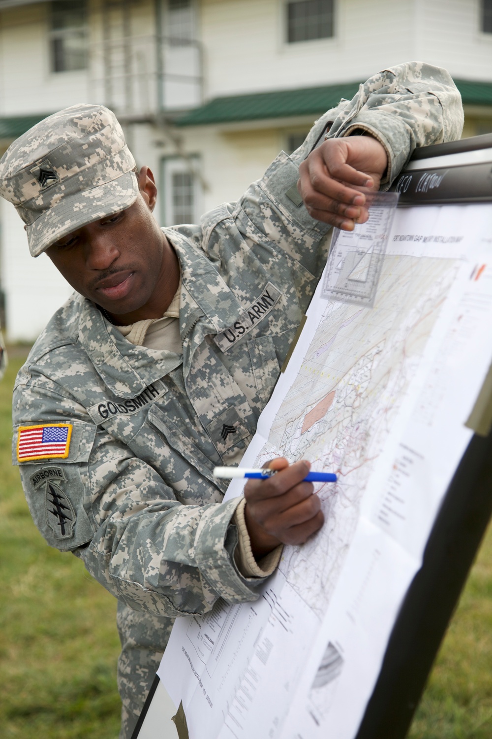 114th Signal Battalion field training exercise