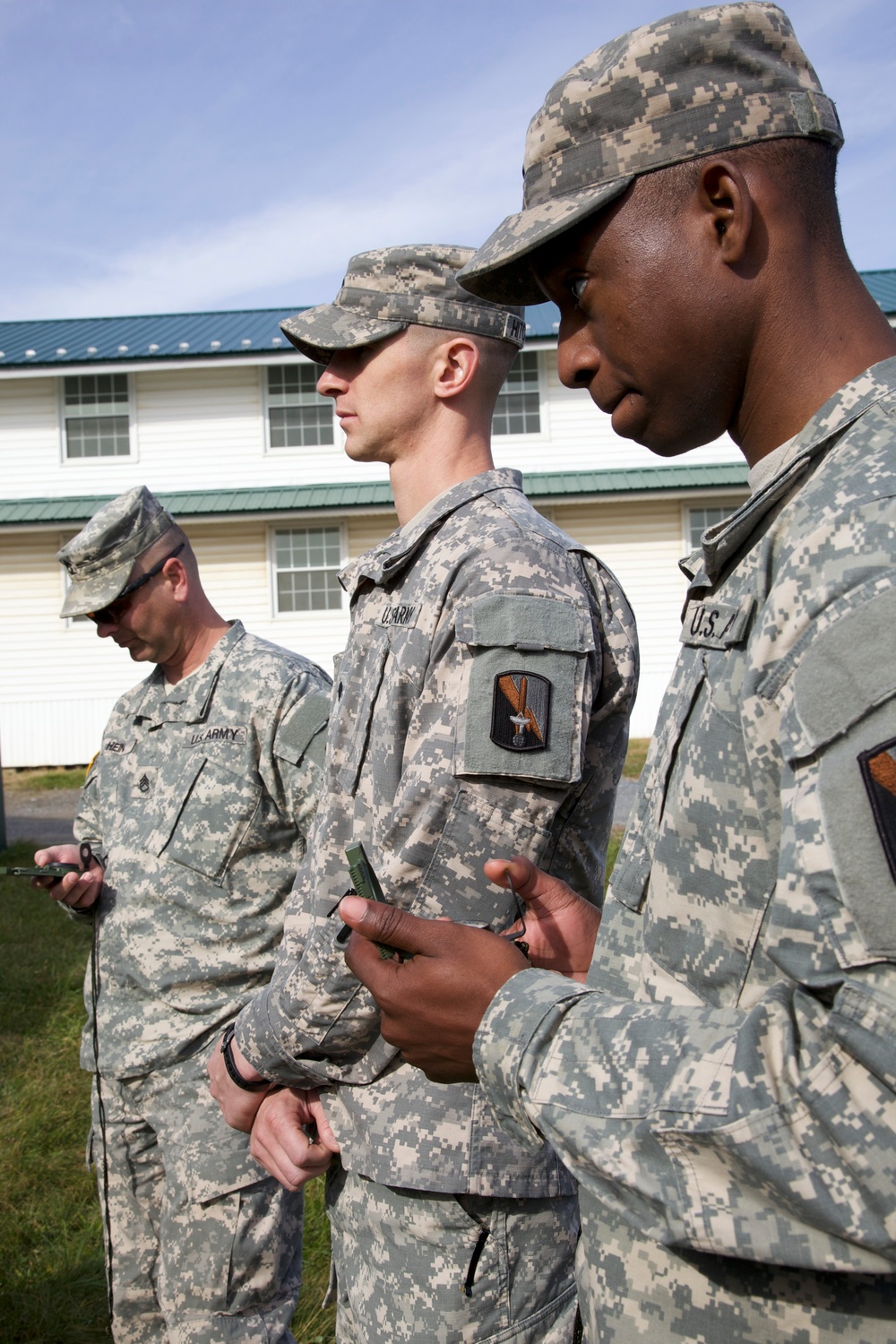 114th Signal Battalion field training exercise