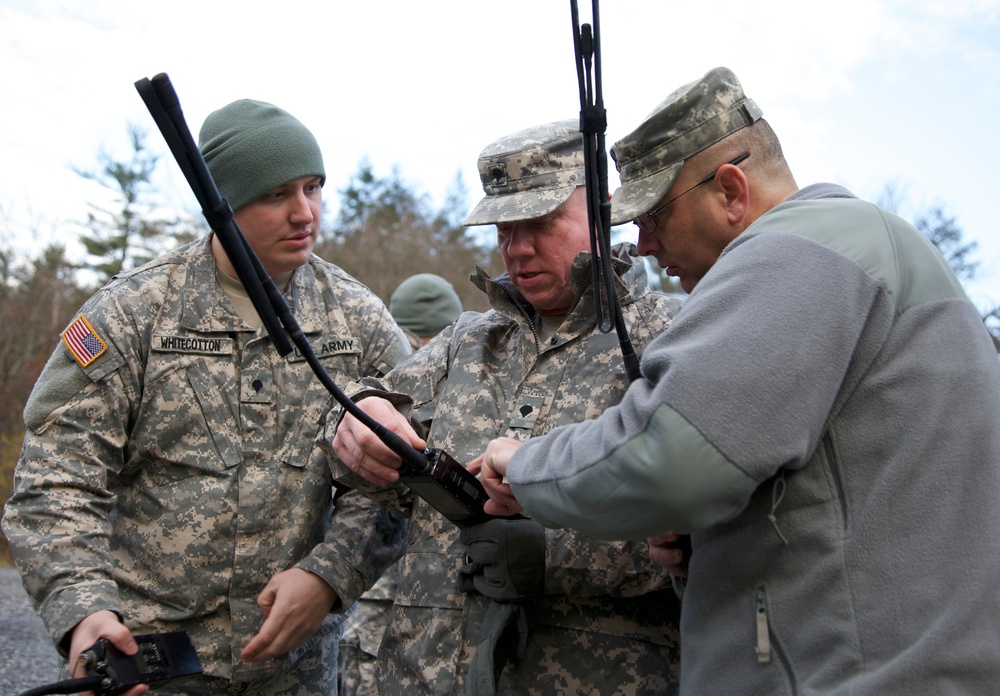 114th Signal Battalion field training exercise