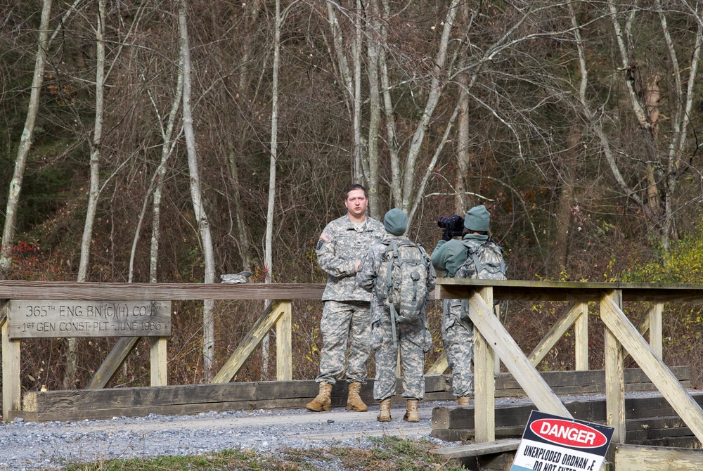 114th Signal Battalion field training exercise