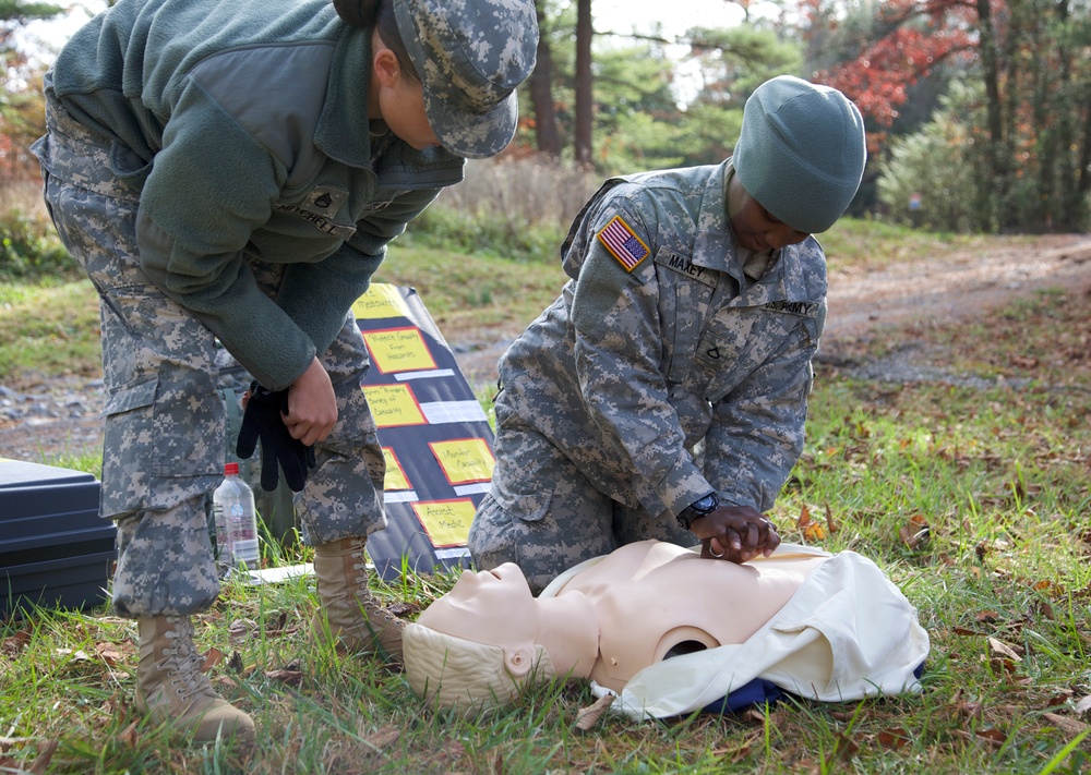 114th Signal Battalion field training exercise