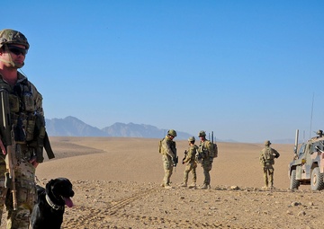 SECFOR patrol in Tarin Kot, Uruzgan