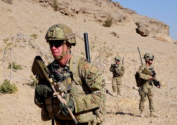 SECFOR patrol in Tarin Kot, Uruzgan