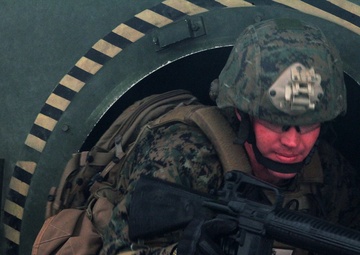 1st ANGLICO Marines conduct dry rollover egress training