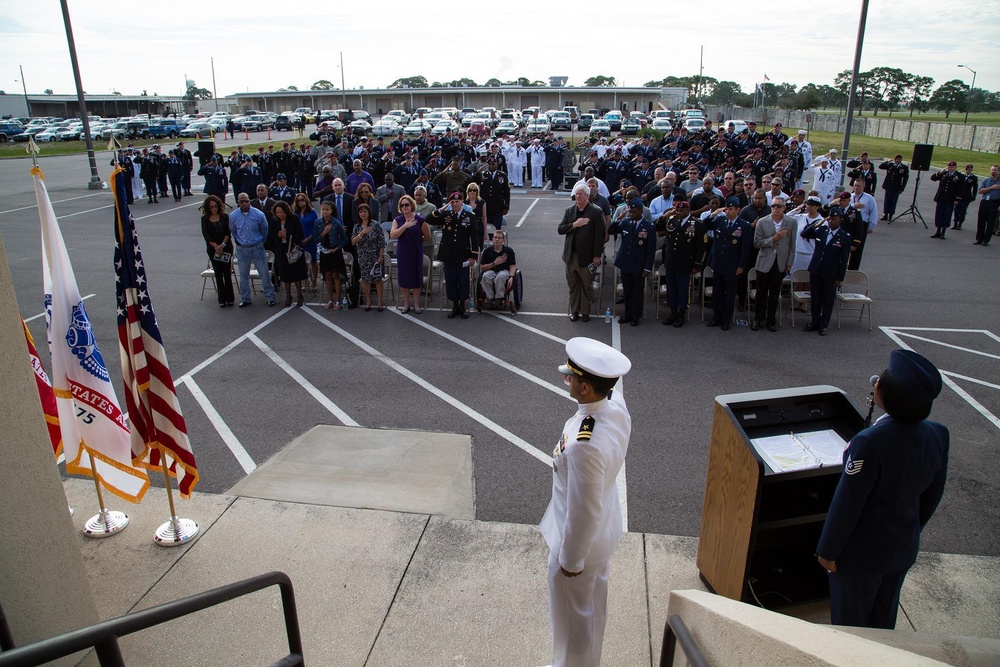 JCSE honors former deputy commander during dedication ceremony and golf tournament