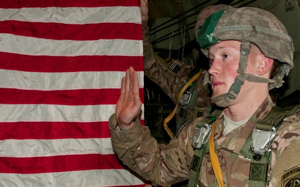 Airborne reenlistment