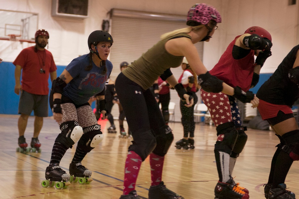 Fitness, fun, family: intel analyst finds passion in roller derby