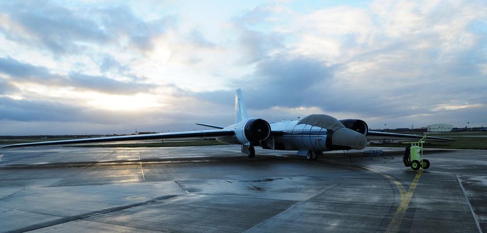 NASA plane lands at RAF Mildenhall