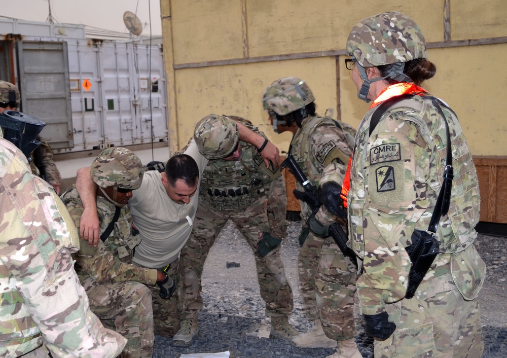 82nd SB-CMRE conducts mass casualty exercise in Afghanistan