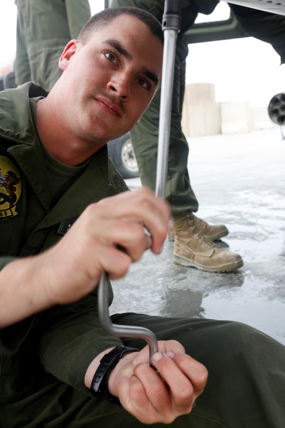 HMLA-369 UH-1Y Huey Maintenance