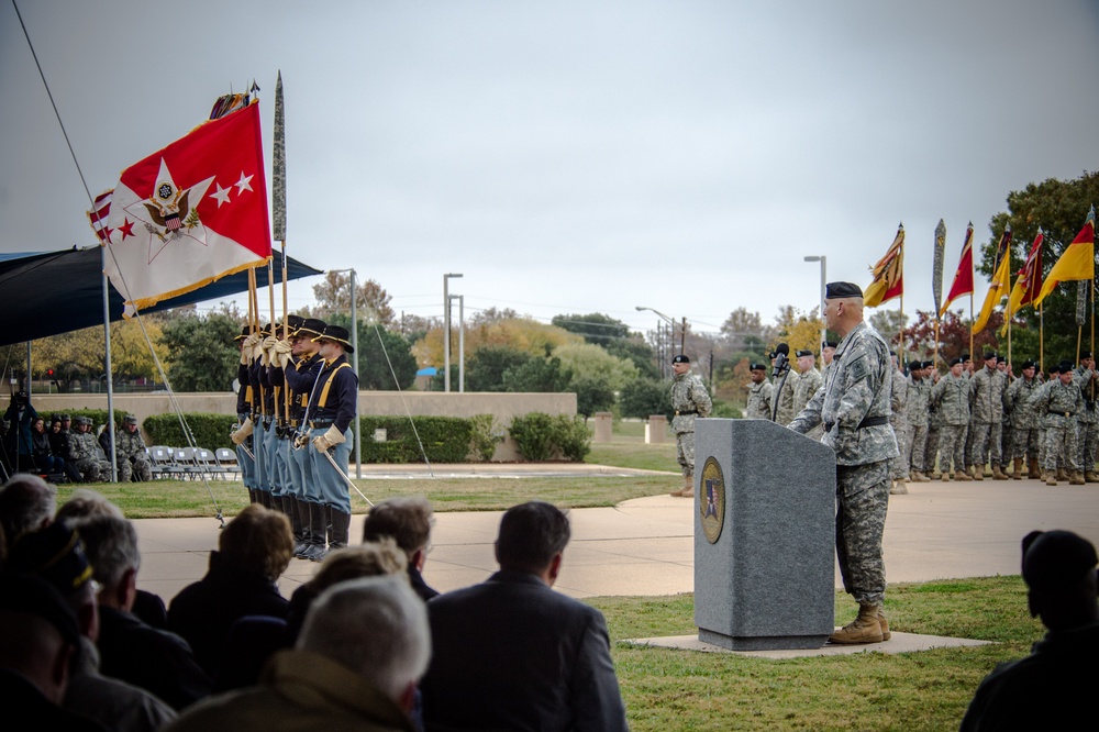 Gen. James Thurman's retirement