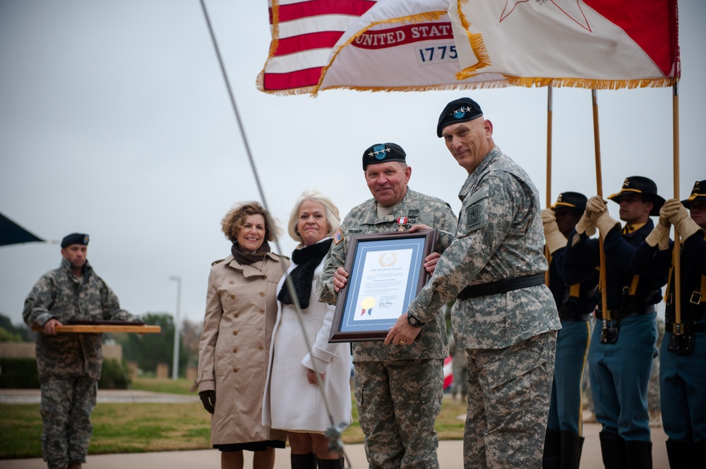 Gen. James Thurman's retirement