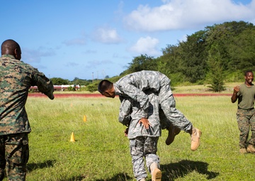 Tinian Cadets get a taste of boot camp at field meet