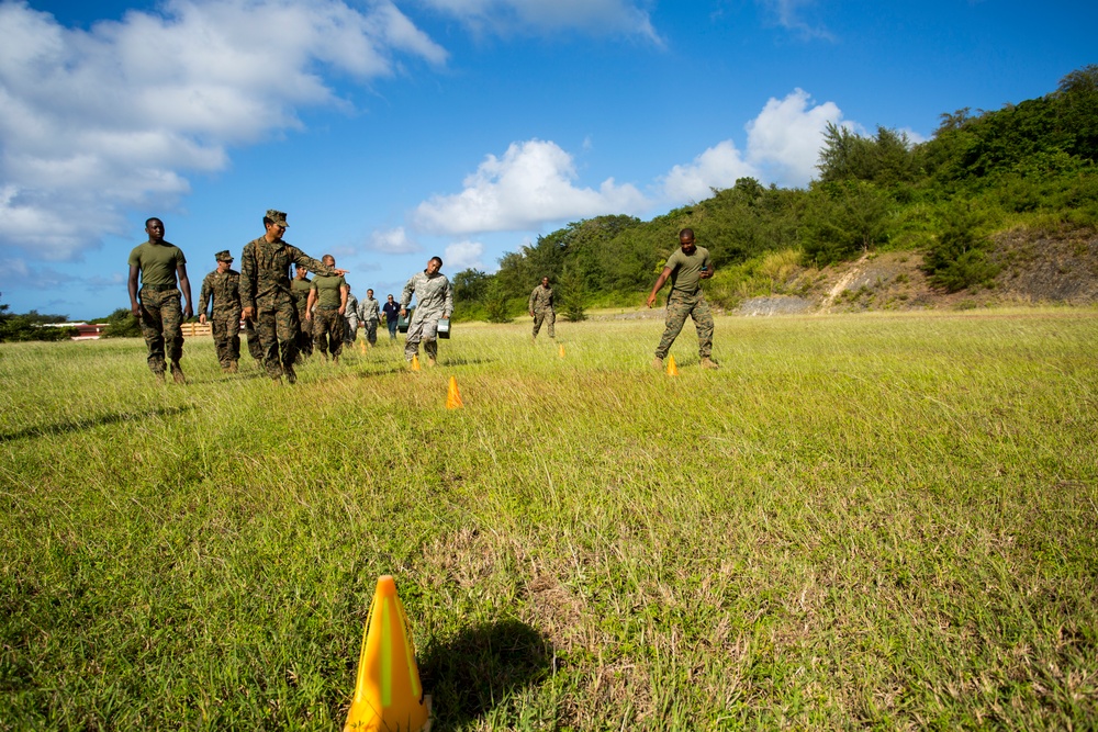 Tinian Cadets get a taste of boot camp at field meet