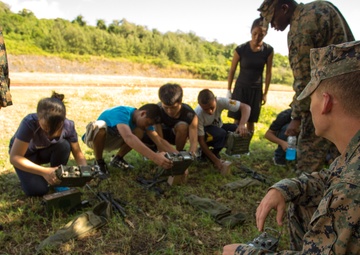 Tinian Cadets get a taste of boot camp at field meet