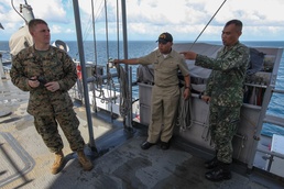 Philippine Marine connects 31st MEU to relief efforts