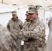 MGen Fox and SgtMaj VanOostrom; II MEF Visit with 2nd MAW (FWD)