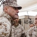 MGen Fox and SgtMaj VanOostrom; II MEF Visit with 2nd MAW (FWD)