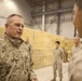 MGen Fox and SgtMaj VanOostrom; II MEF Visit with 2nd MAW (FWD)