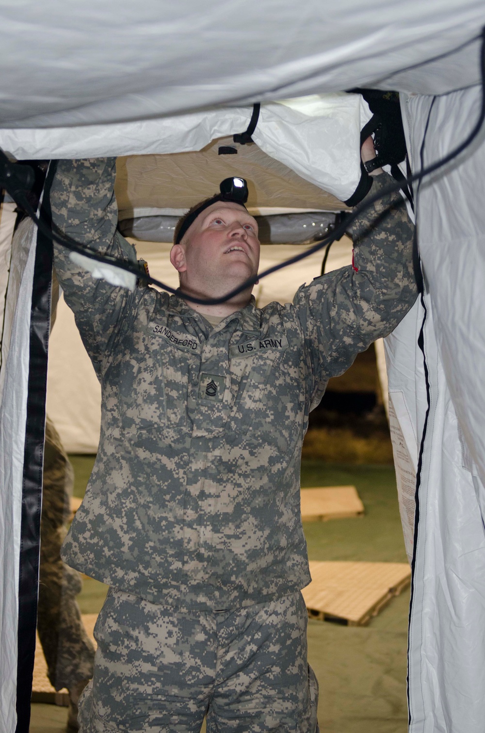 377th TSC Early Entry Command Post tests 96-hour deployment capability