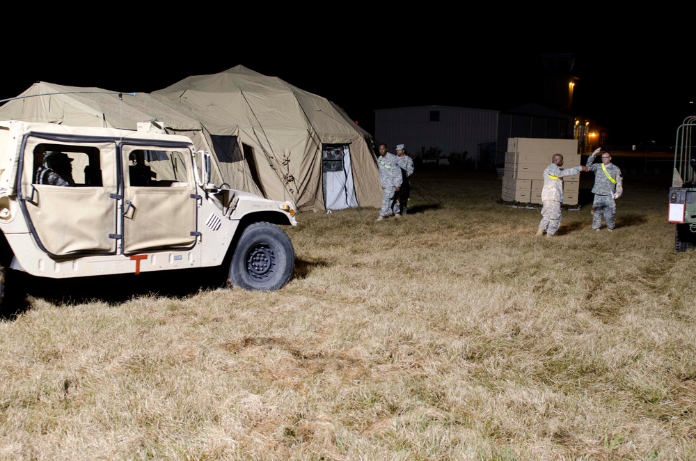 377th TSC Early Entry Command Post tests 96-hour deployment capability