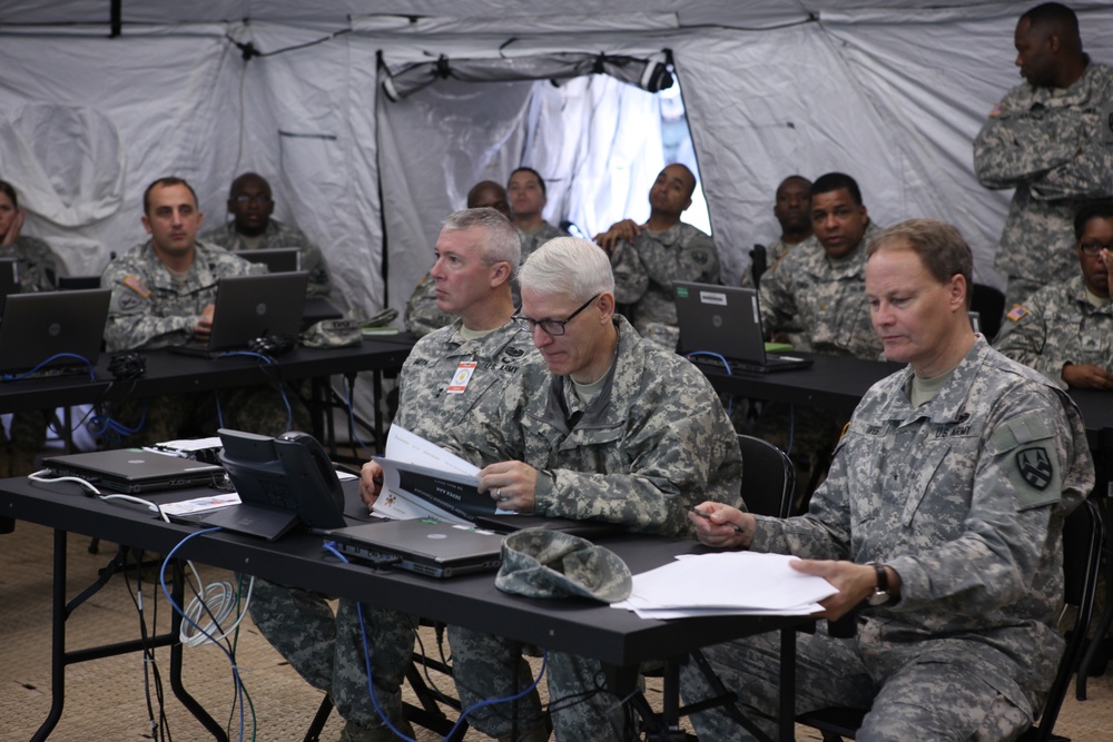 377th TSC Early Entry Command Post tests 96-hour deployment capability