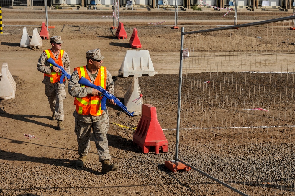 Anti-terrorism exercise