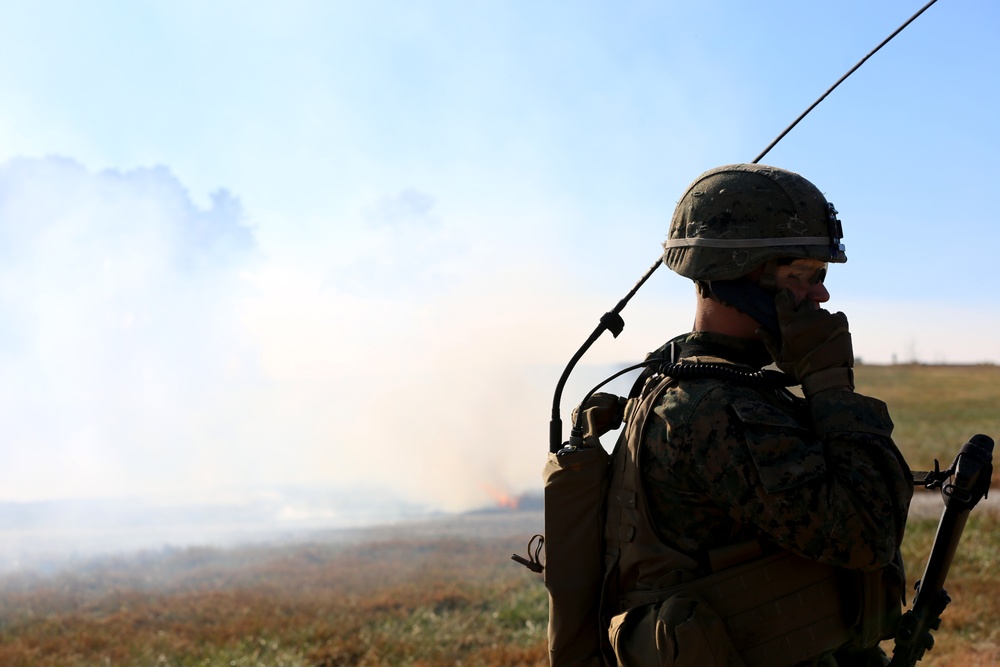 3rd Battalion, 8th Marines conducts battalion field exercise