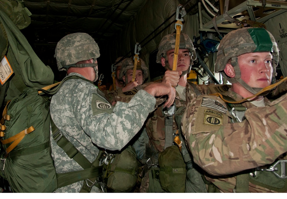 Fury conducts airborne operations